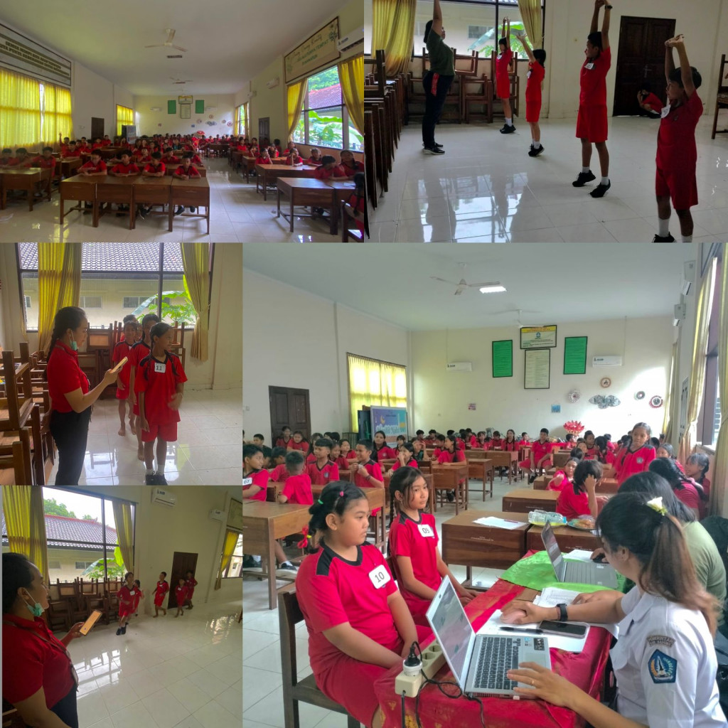 Tes Kebugaran Jasmani anak sekolah dan skrining ILP di SD 4 Tuban (19/03/2025)